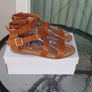 Brown sandal